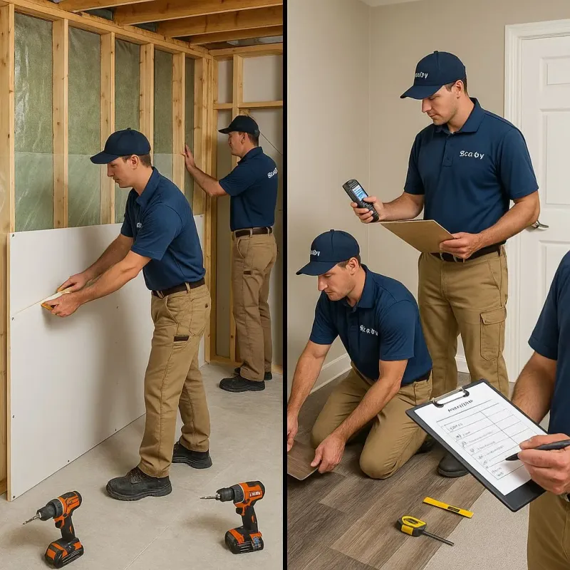 Repairs and Reconstruction process in Daleville, IN