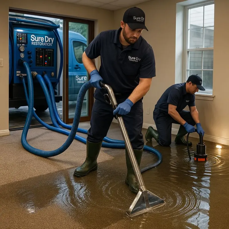 Water Extraction and Removal process in Daleville, IN